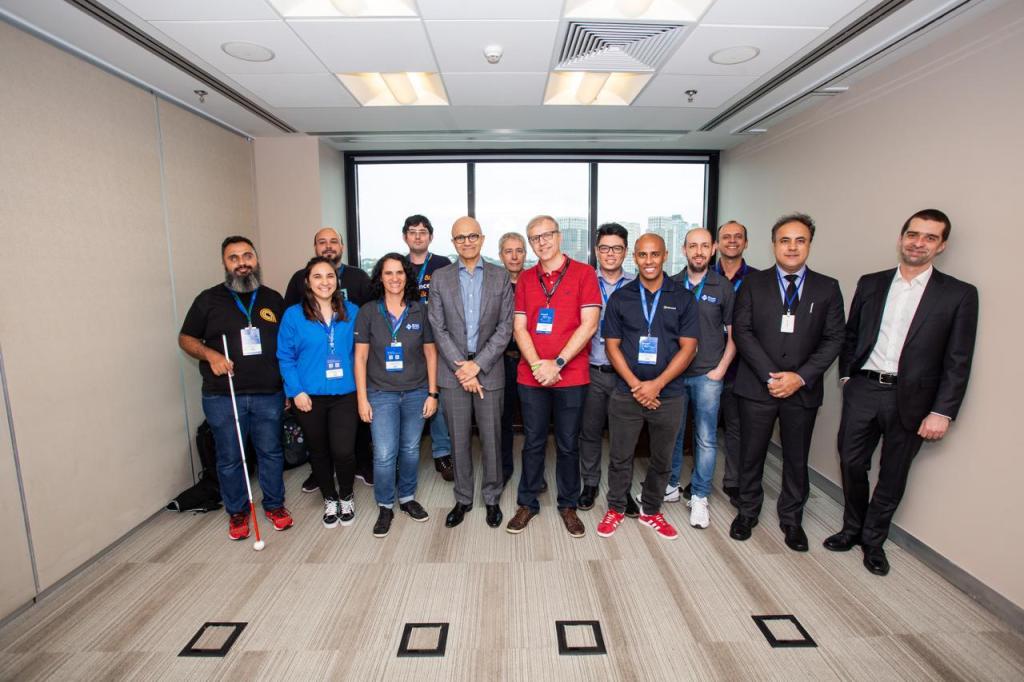 O dia em que conheci Satya&nbsp;Nadella